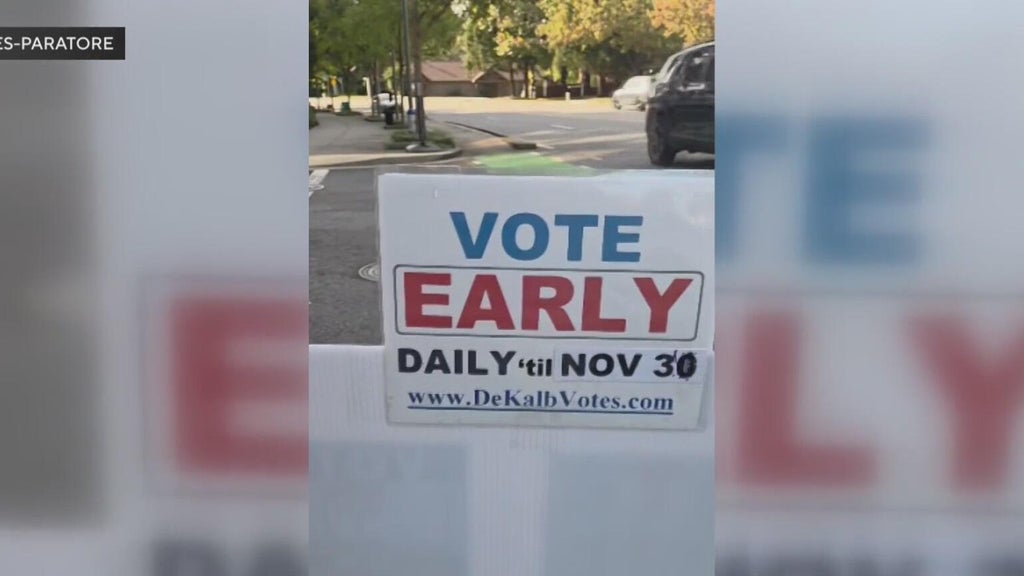 Incorrect early voting signs in Decatur raise voter concerns — Athens Community news