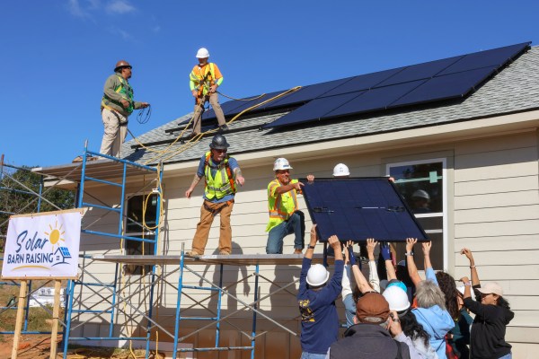 Solar barn raising marks development progress at Athens affordable housing community — Athens Real Estate news
